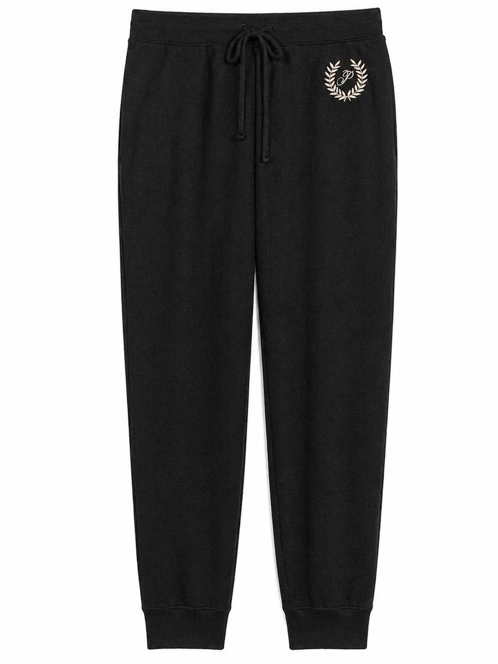 🆕 PINK Victoria’s Secret Cozy Jogger Sleep Pants NWT Black Logo Women’s Size XS - Picture 9 of 14